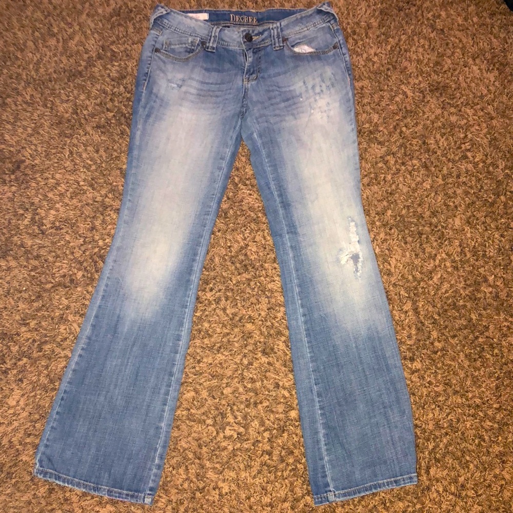Bootcut stretch jeans